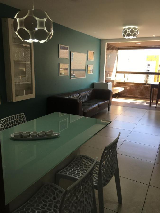 Apartamento A Beira Mar Com Piscina Estilo Resort 카베델로 외부 사진